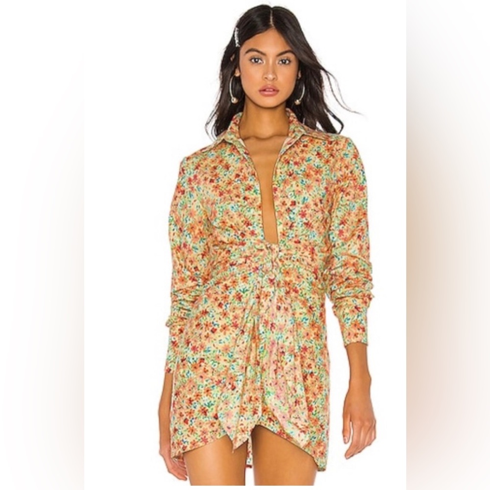 Lovers + Friends floral mini dress. Size M